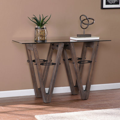 Reclaimed Wood Console Table