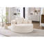 Chaises d'appoint modernes peu encombrantes, velours côtelé 55 po, salon et chambre à coucher