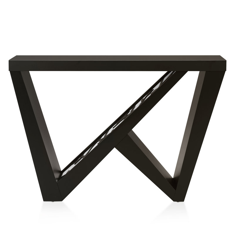 Console Tanasa avec éclairage DEL, Noir, noir, noir, noir