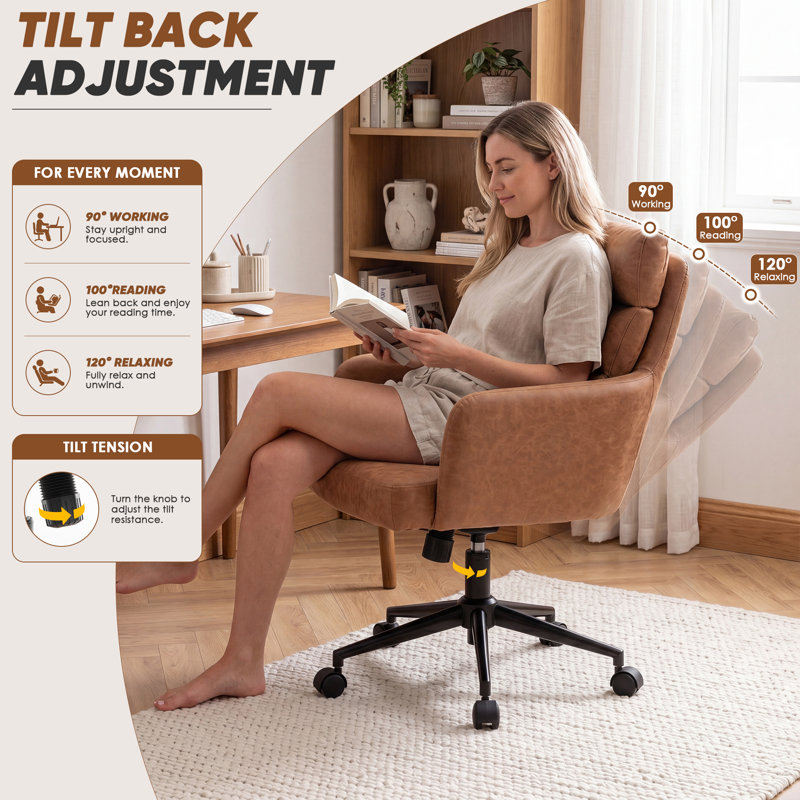 Blue Elephant Task Chair, Brown