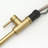 Nickel Gold Kitchen Sink Faucet with Pull Out Sprayer and Deck Plate, Single Handle for Modern and Efficient Cleaning