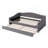 Teddy Fleece Twin Size Daybed With Light And Trundle-380061503