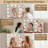 Makeup Vanity With LED Lighted Mirror And 5 Open Shelves For Bedroom-837070698