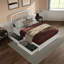 Lit plateforme avec rangement en bois massif et pied de lit Lamari-1461980513-1461980515