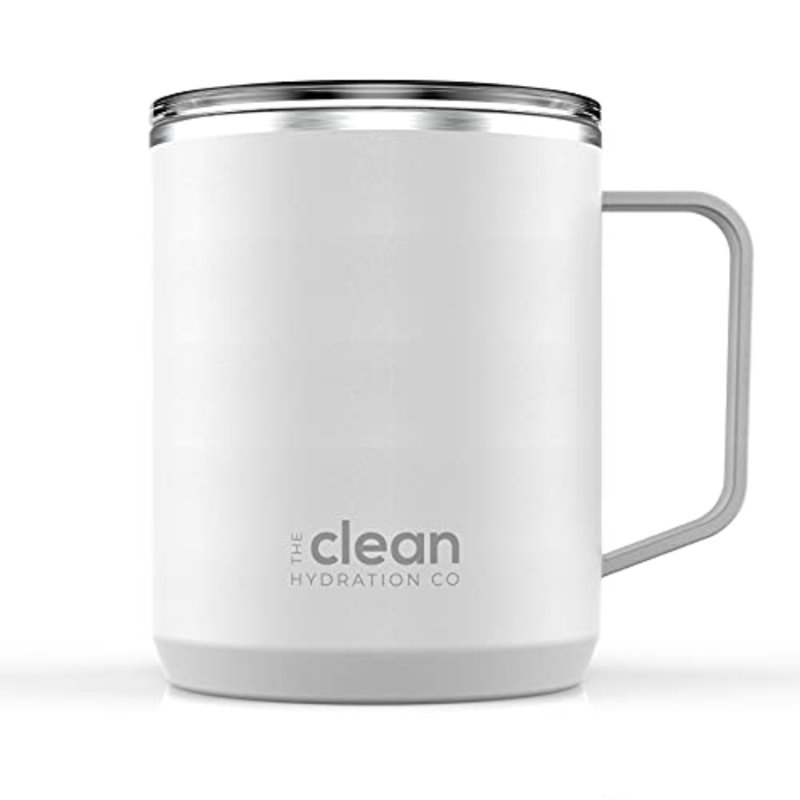 Tasse de voyage Clean, Blanc