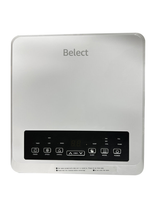 Mobile air conditioner 9000BTU 3-in-1 cooling, ventilation and dehumidification with silent mode
