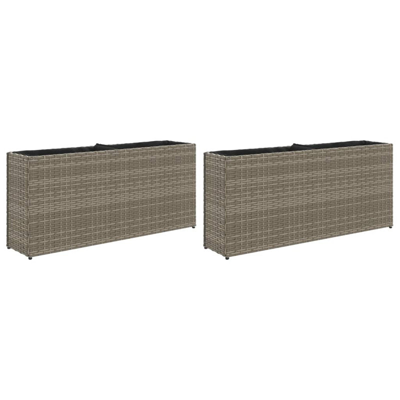 Planter Box, 40cm H x 90cm W x 20cm D, Grey