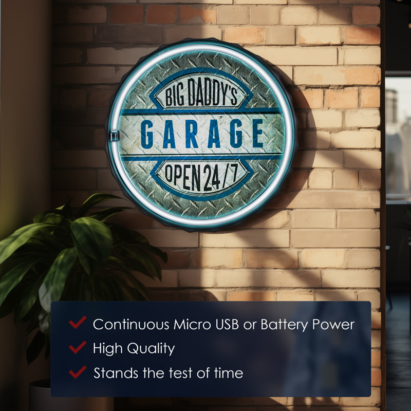 12'' Transportation Themed Marquee Sign
