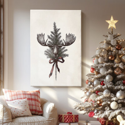 Yule of Frostlit Promise-Premium Gallery Wrapped Canvas