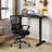 Home Office Desk and Chair Set, Modern Adjustable Standing Desk with Mesh Ergonomic Chair-1384887379