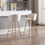 Tabourets Dardar, avec repose-pieds chromé et base / tabouret simple à pieds dorés-1566390690-1577701196