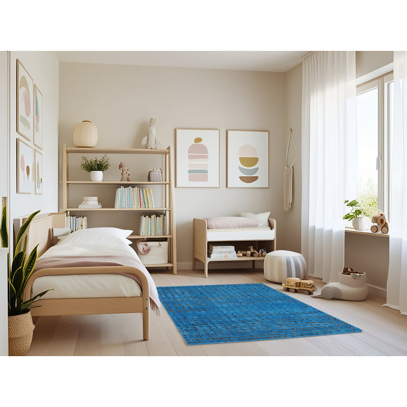 Abstract Indoor Rug, Rectangle 4' x 6'
