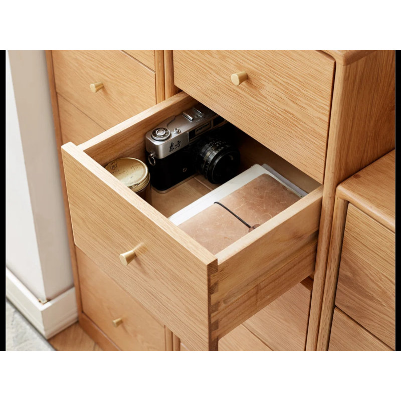 Raelin 11.81'' W Solid Wood Nightstand