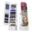 22"W Jewelry Armoire with Full Mirror, RGB Lights, Swivel Base-763326688
