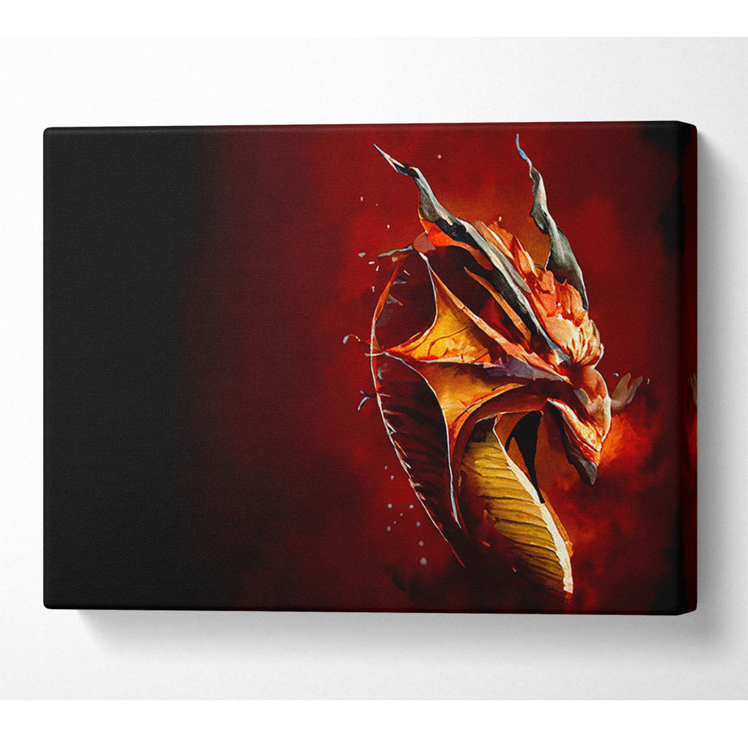 Dragons Breath - Kunstdrucke auf Leinwand - Wrapped Canvas