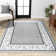 Devyn French Border Gray/Cream Rug