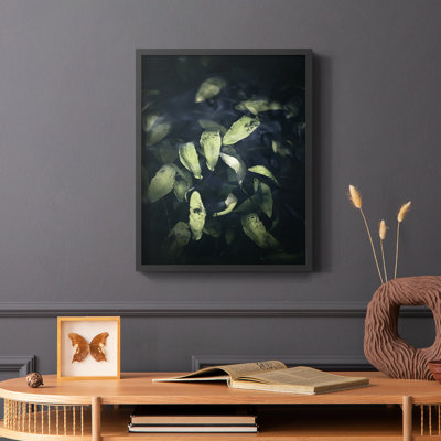 Dramatic Foliage II Framed Print - Solid Wood