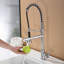 Robinet de cuisine rétractable 24,8 "à 2 fonctions à poignée simple avec robinet de remplissage-128966328