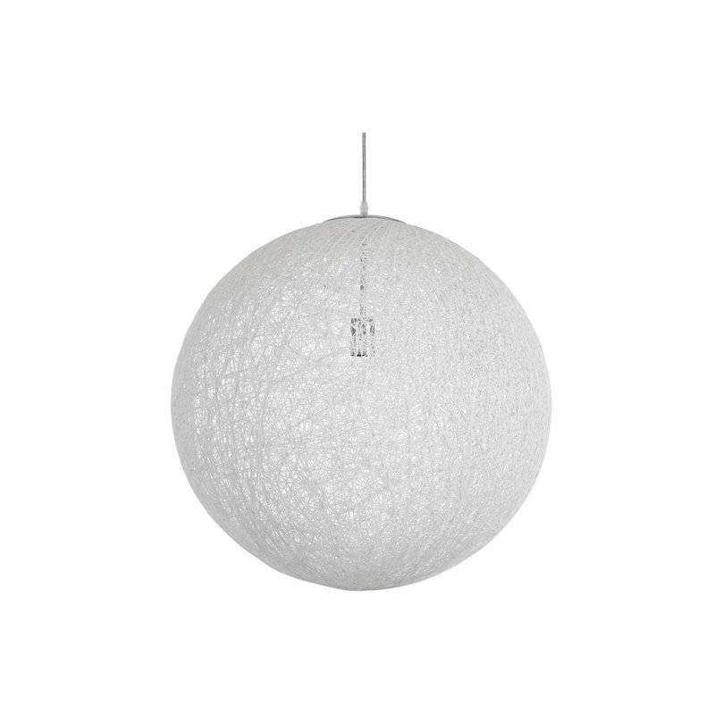 Croftshire 1 - Light Single Pendant, White, 65" H x 32" W x 32" D