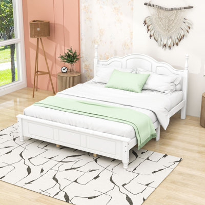 Platform Bed Frame with Headboard