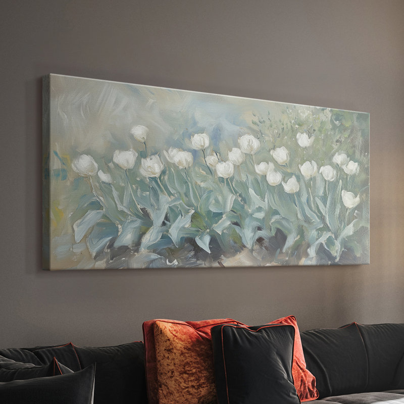 Botanical Series-Cccxx - Toile tendue avec châssis - Prêt à être accroché, H 16 po x l 32 po