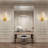 Led Wall Sconces, Dimmable Modern Wall Lights, Bionic Leaf Vanity Light Fixtures-1252378769