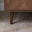 Mardell Tv Unit for TV's up to 42" - 100CM Width - Herringbone/Chevron Effect TV Stand-225798264