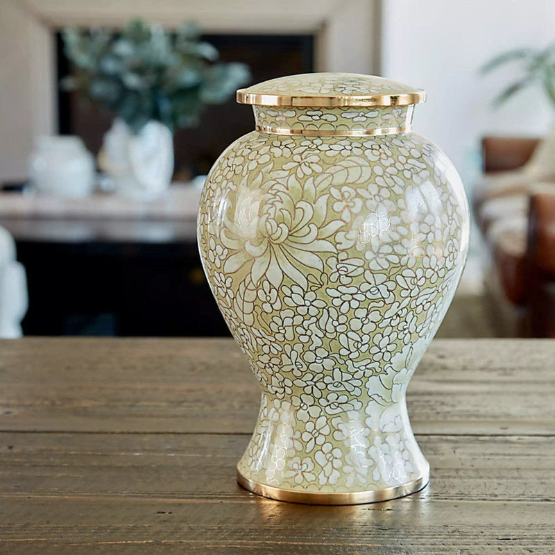 Etienne Butterfly Large Adult Urn, Opal