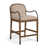Tissu en polyester beige est en rupture de stock