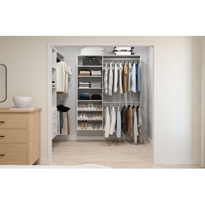 36 " - 60 " Closet System Can Be Cut to Fit Your Space
