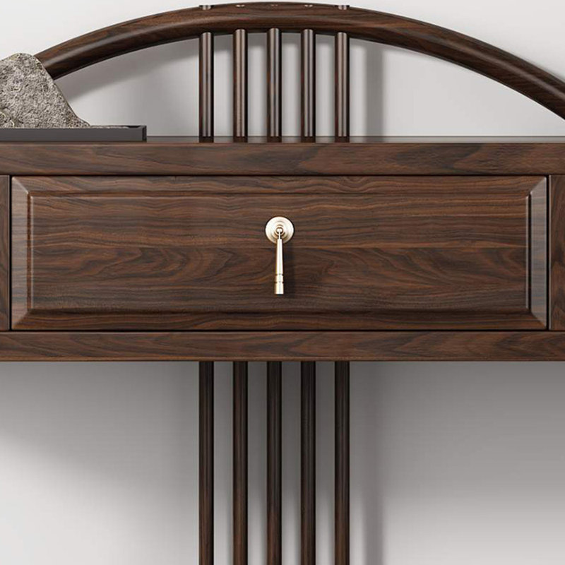 New Chinese-style solid wood console table, 48.8" H x 59" W x 14.9" D