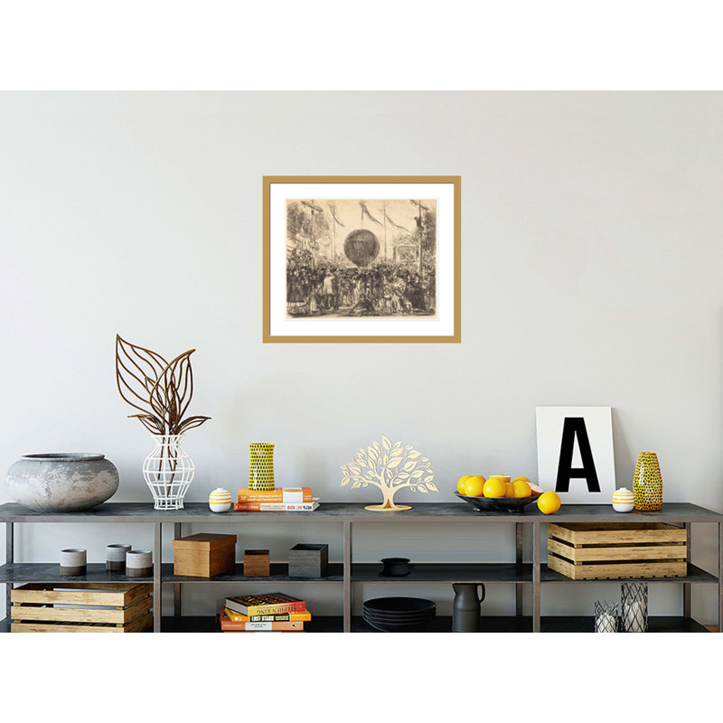«The Balloon» par Edward Manet, impression giclée sur cadre, H 23,5 po x l 27,86 po
