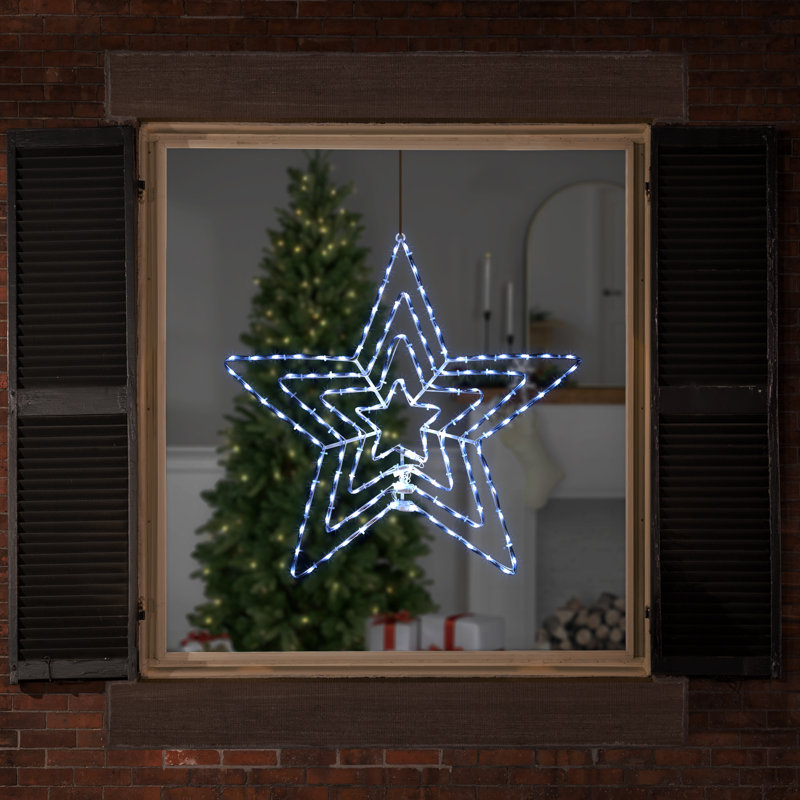 LED Lighted Window Décor