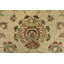 Tapis beige nouvel âge en laine 6 pi 3 po x 6 pi 2 po Myliana