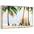 Floating Frame Natural Wood