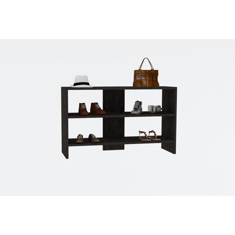 Baneen 8 Pair Shoe Storage Cabinet, Anthracite