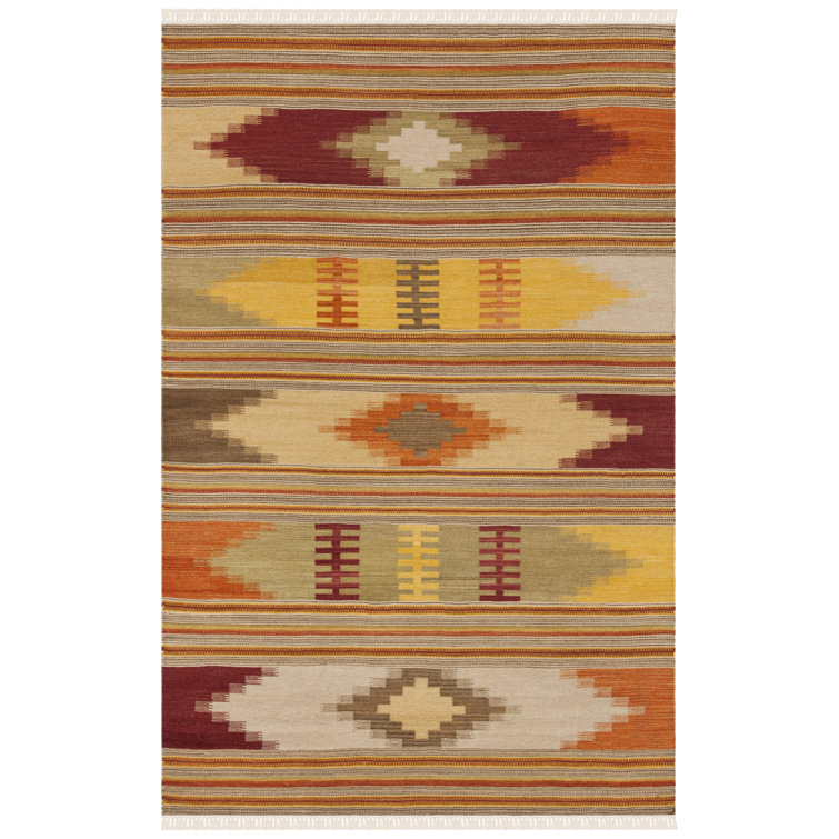 Bennett Hand Woven Wool Southwestern Rug