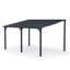 Pergola de patio en acier galvanisé à fixation murale avec toit incliné-105706295
