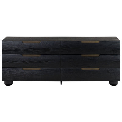 Beethoven Wood 6 Drawer Dresser