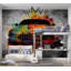 Murale pelez et collez - Art de voiture artistique-1071548331