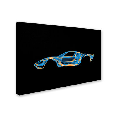 Magar Magar «Ford GT40», impression sur toile tendue