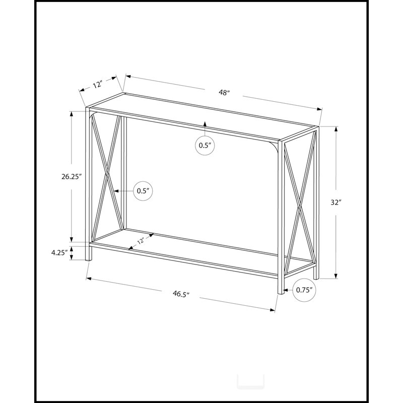 Table d'appoint, console, vestibule, étroit, canapé, aspect marbre, métal, contemporain, moderne