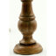 Ensemble de porte-bougies décoratifs de style pilier en bois de manguier tourné-21188283