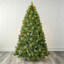 Arbre de Noël artificiel pré-éclairé avec lumières DEL-610436644