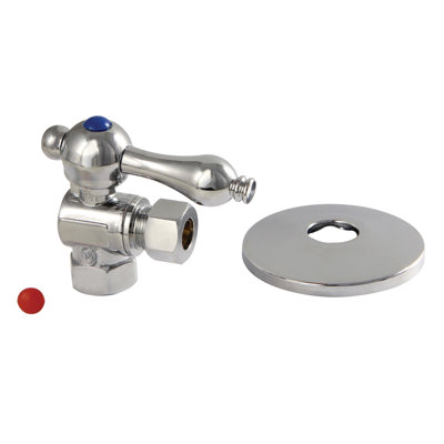 Comp Quarter-Turn Angle Stop Valve