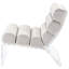 Fauteuil d'appoint rembourré sans accoudoirs Brialle-63225388