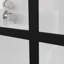 Paroi de douche à l'italienne 46 po x 72 po - Verre trempé avec barre flexible pour le verre, construction robuste