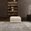 Canapé-lit modulaire moderne avec rangement 2 places, beige