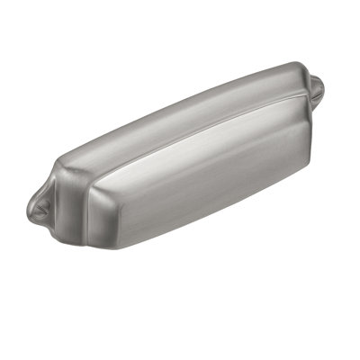 Grayson 2-1/2" Center to Center Satin Nickel Cup/Bin Drawer Pull