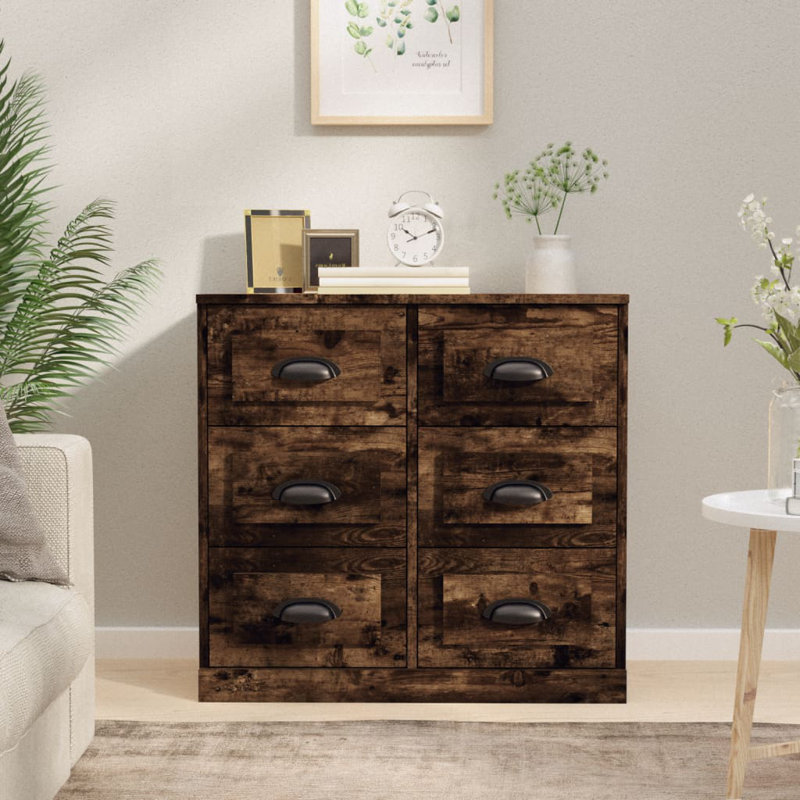 Dauntsey 70 Cm Wide Sideboard, Smoked Oak